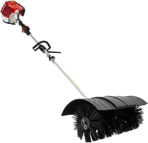 Gas Power Sweeper, 52cc Motor, Håndholdt Design, sort