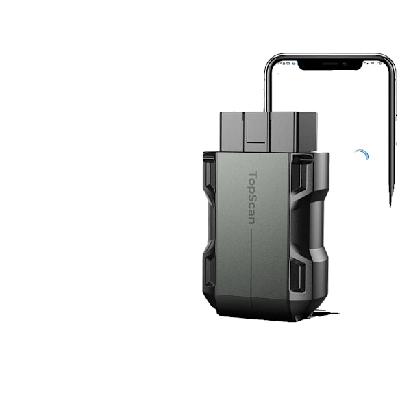 Scanner, Smart Diagnostisk Værktøj, Bluetooth OBD2 Kodelæser, TopScan Lite Topscan Lite