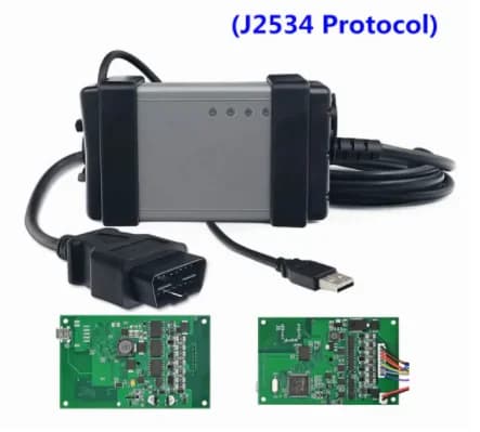 OBDII Diagnosetool, Multi-Sprog Support, USB Forbindelse, J2534 Di ce