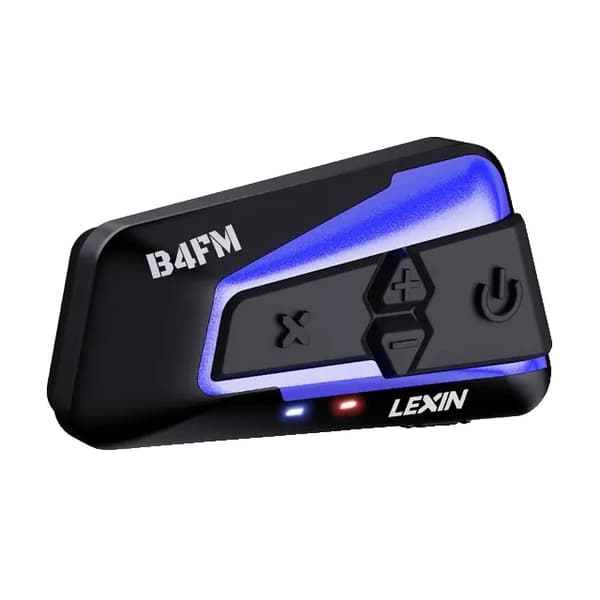 Intercom Hjelm Headset, Bluetooth 5.0, Musik Delingsfunktion, B4FM-X
