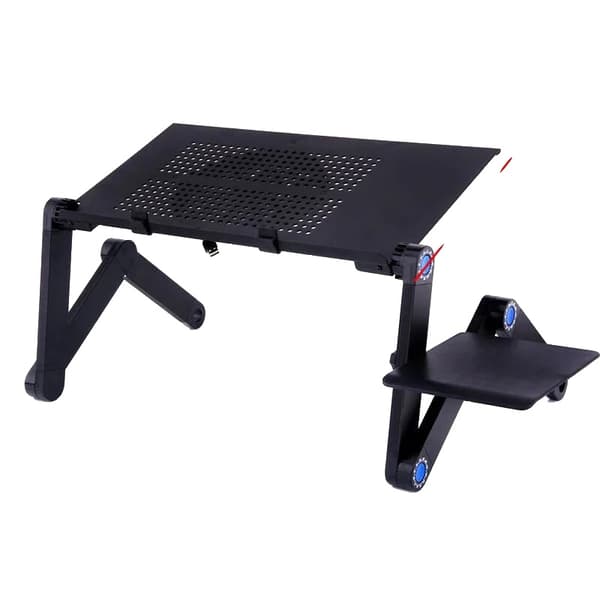 Justerbart Laptopbord, Ergonomisk Design, Dobbelt Køleventilatorer, En fan