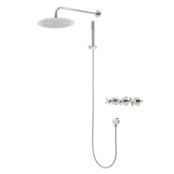 Moderna Duschset, Hållbar Konstruktion, Lyxig Regnupplevelse,Silver