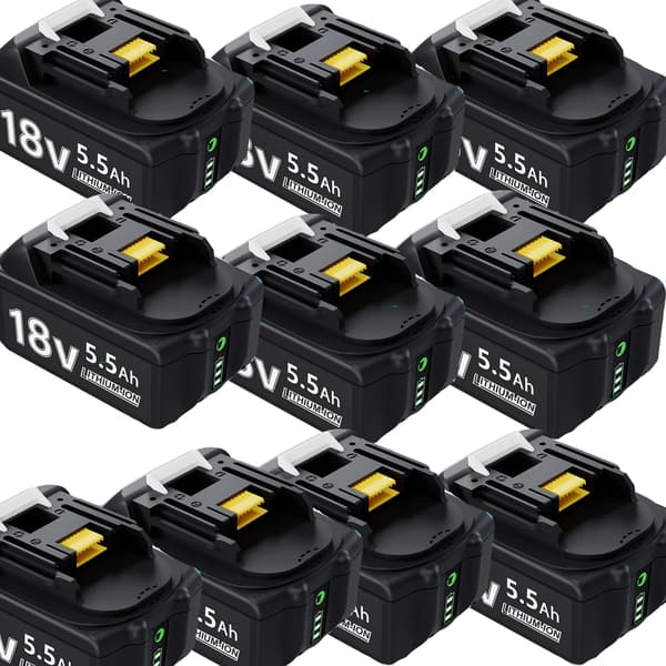 Batteri, Li-Ion, 5500mAh kapacitet, 10 st