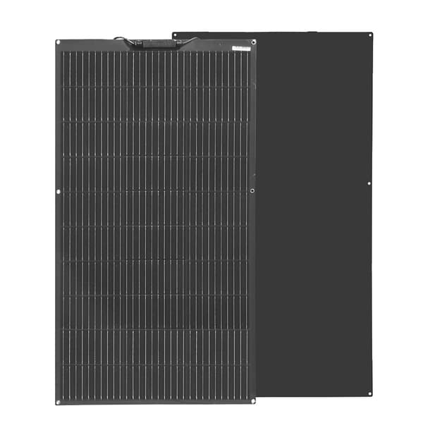 Flexibelt solpanelset, 100W kapacitet, 24% effektivitet,1 st 100W