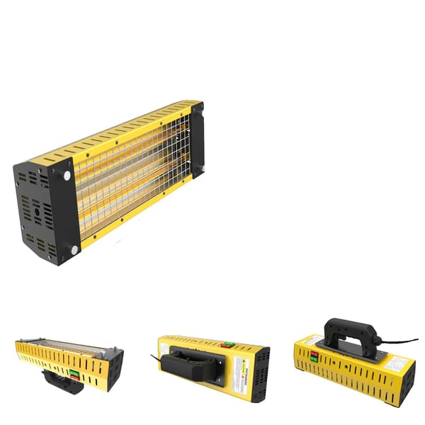 Varmelampe, Hurtig Opvarmning, Justerbar Timer, DT-003-2000W