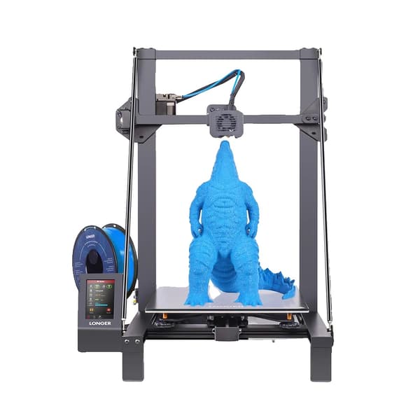 3D-printer, dual blæserfan, brugervenlig touchscreen, LÆNGERE LK5 Pro