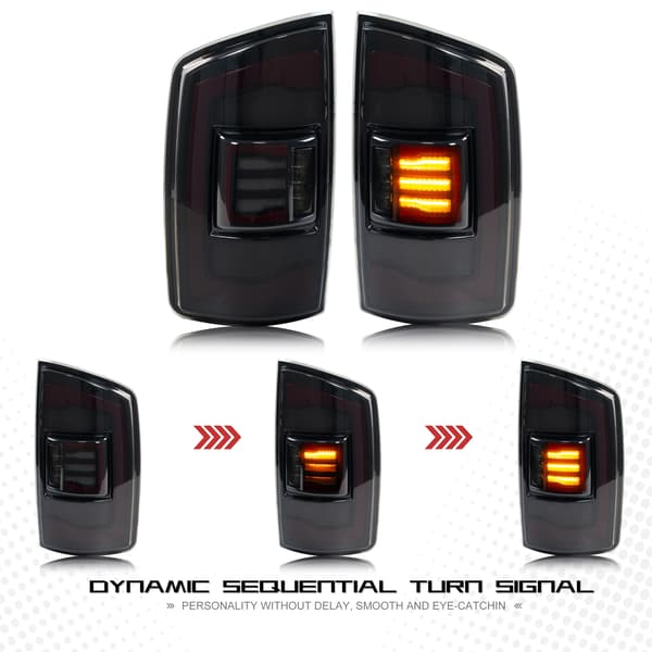 LED Baglygter, Sekventiel Blinklys, Plug-and-Play Installation