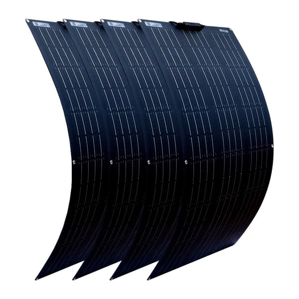 Solpanel, Flexibel Design, Hög Effektivitet, 4st 100w
