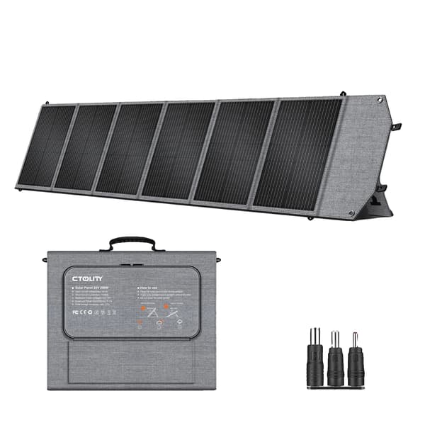 Solpanel, Fällbar Design, Hög Effektivitet, SP200 200W-a, 20.5V-c, 200W-a