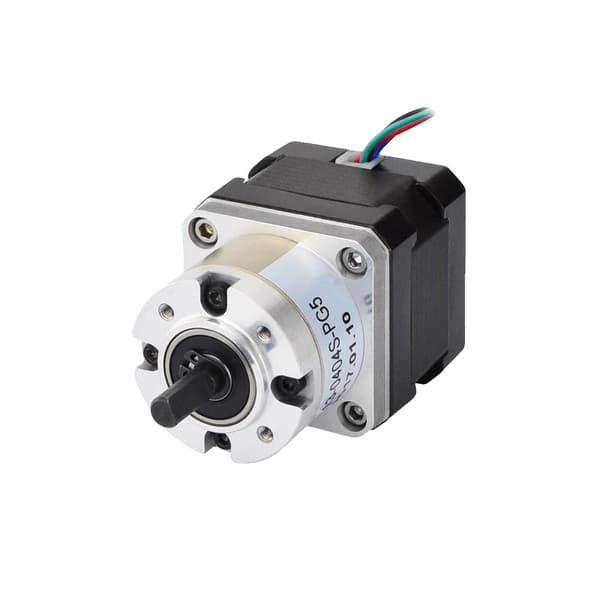 Stepper motor, gear 5:1 planetgear, 33 mm længde