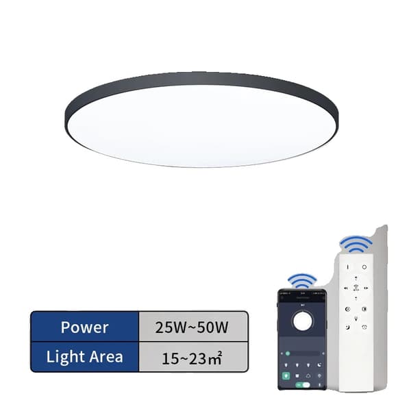 Loftlampe, Smart Kontrol, Dæmpbar, 1Stykke-50W