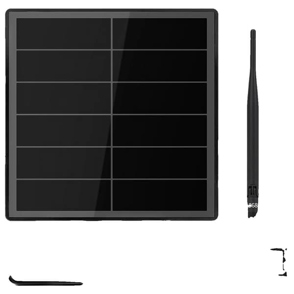 Solpanel, 5W Effekt, Vandtæt Design, 868 Ingen LoRa Ingen Bat