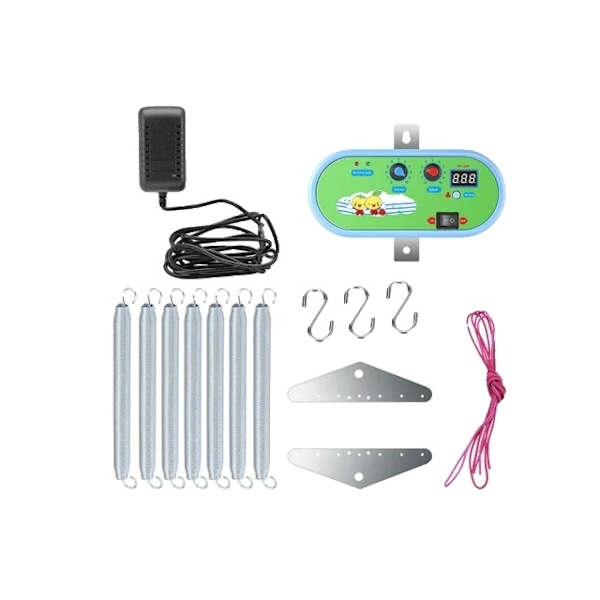 Sähköinen vauvankeinun ohjain, moottoroitu vauvankeinu, säädettävä nopeus, Tyyppi 2- EU-pistoke Type 2- EU Plug Type 2- EU Plug