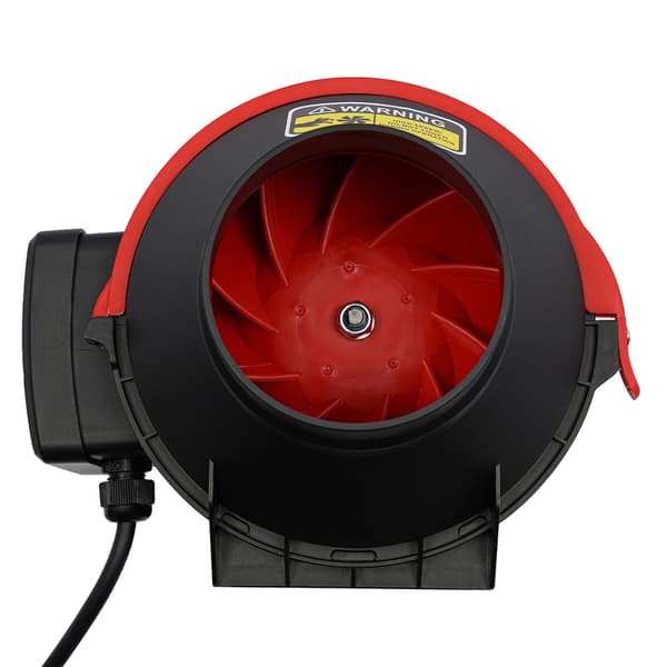 Afbudsventilator, 310 m³/t Luftstrøm, Fjernbetjening, sort