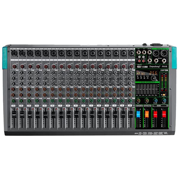 Lydmixer, 99 DSP-effekter, Professionel effektsammensætning, PA16