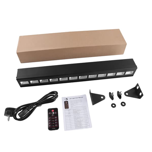 LED-seinäpesurit, UV-vaikutukset, kauko-ohjaustoiminto, 2Kpl, EU Plug