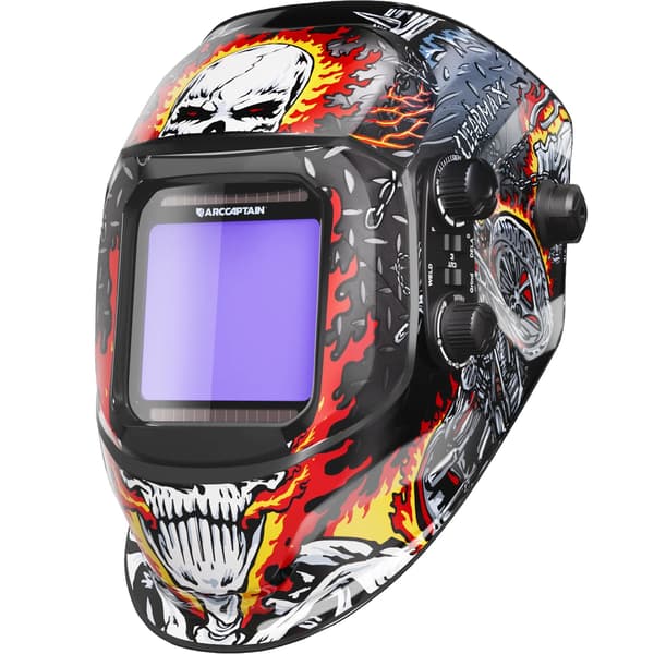Svetsmask, Auto-Dunkel, Solenergi, AR-WC025