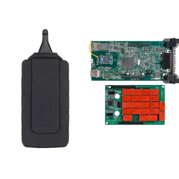OBD2 Diagnostisk Værktøj, Version 202111/202023, Keygen inkluderet, W0W V30, Blå NEC W0W V3.0 W0W V3.0