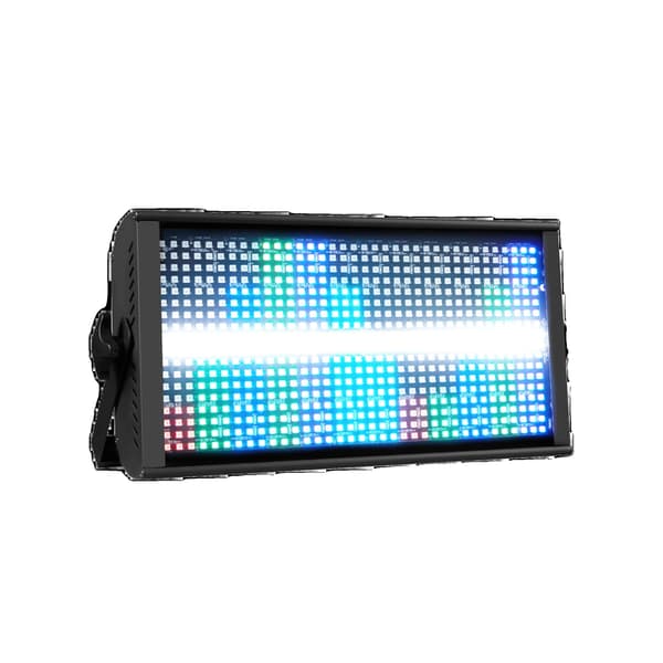 200W LED Scene Lys, 768 RGB LED'er, Variabel Strobe Hastigheder, 1 stk. Lyspris, EU -stik