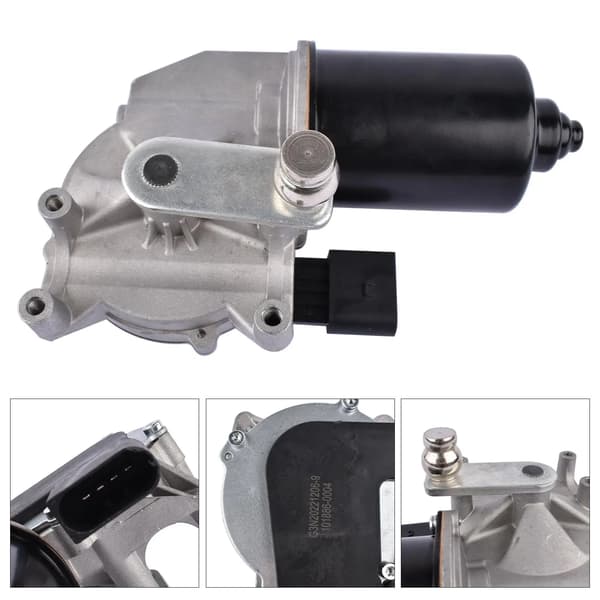 AP03 Vindrutetorkarmotor Fram, Kompatibel med BMW E60 E61 E63 E64, OEM Delnummer, Hållbar Konstruktion