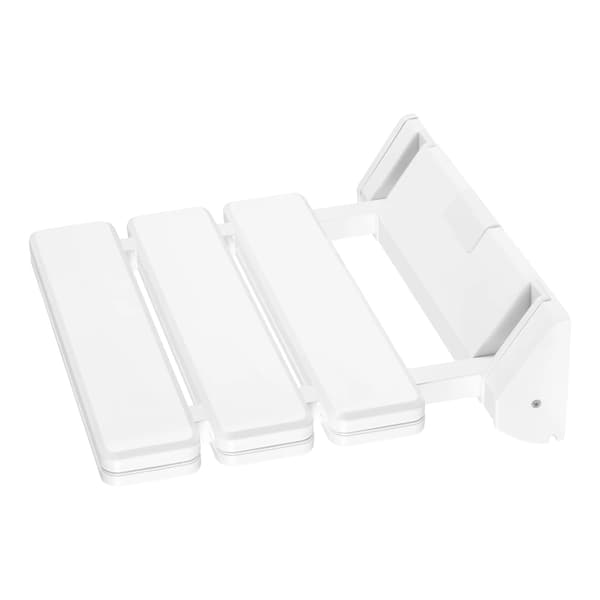 Fällstol, Väggmonterad, Platsbesparande Design, VIT