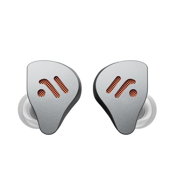 Kablede In-Ear Hovedtelefoner, Åben Bagside Design, Behagelig Pasform, sølv