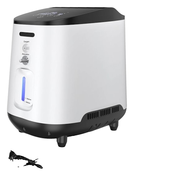 Kannettava happipitoisuuden keskittäjä, säädettävä 1-7L/min, hiljainen käyttö,JY-105W, EU-liitin JY-105W JY-105W