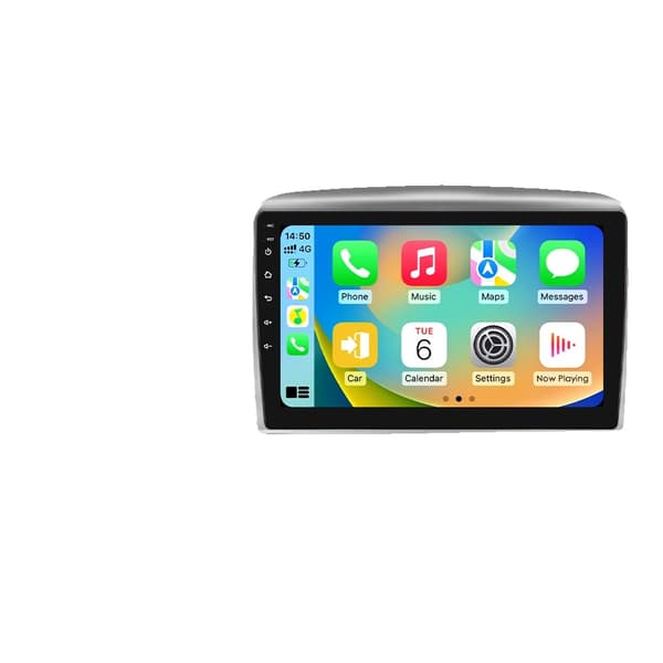 Bilradio, Touchscreen Display, Navigationssystem, kompatibel med Lancia Ypsilon 2006 - 2011 Bil, P4CP 4Core 4G 64G