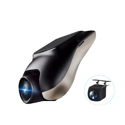 Dash Cam, 1080P opløsning, dual linse system, 1080P Front og Bag
