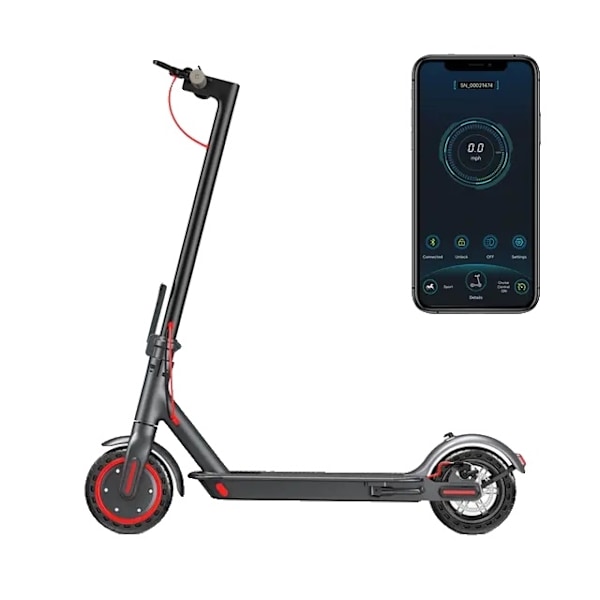 Elektrisk sparkcykel, 350W motor, hopfällbar design, AOVOPRO ES80 AOVOPRO ES80