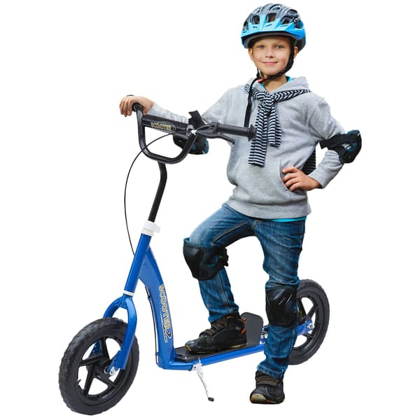 Scooter, Kaksi Pyörää, Metallimateriaali, Sininen