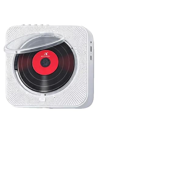 CD-spelare, Bluetooth 5.0, Fjärrkontroll, vit