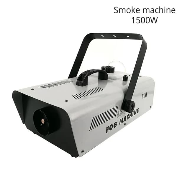 Sumukone, DMX-ohjaus, Korkea savupäästö, 1500W, EU Plug