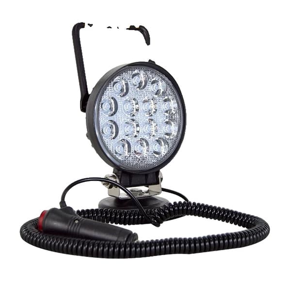 LED-arbetslampa, bärbar, magnetisk bas