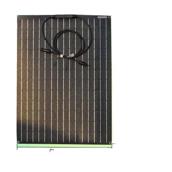 Solpanel, Flexibelt Design, Hög-Effektiv Monokristallina Celler, 1STK 60W