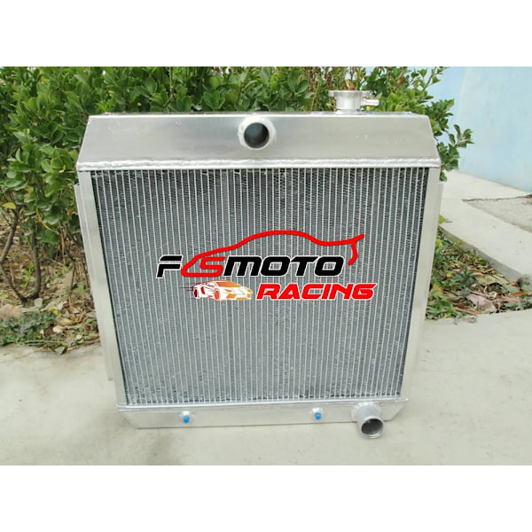 3-radig aluminiumkylare för 1955-1957 Chevy Bel-Air, hög prestanda, perfekt passform.,Radiator Endast Radiator Only Radiator Only