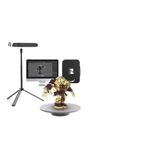 3D Scanner, 0,10 mm Nøjagtighed, 10 fps Billedfrekvens, EU