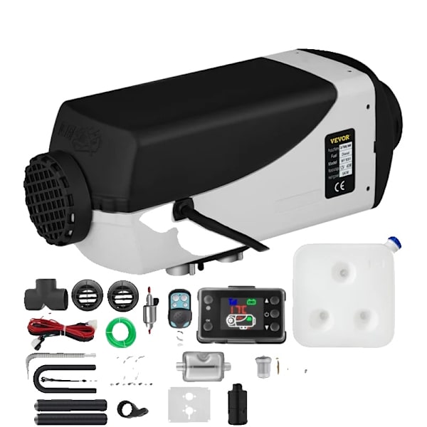 12V 5KW Diesel Luftvarmer, Energibesparende, LCD Kontrol