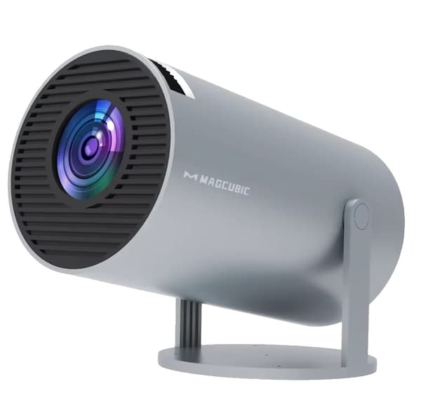 Projektor, 8K Opløsning, Dual WiFi6 Forbindelse, HY300Pro-Grå, EU Stik