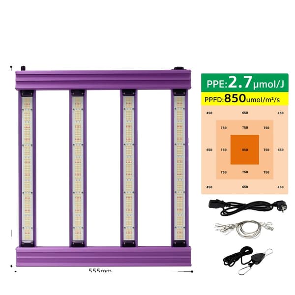 LED-kasvivalo, himmennettävä, täysivalo, 200W