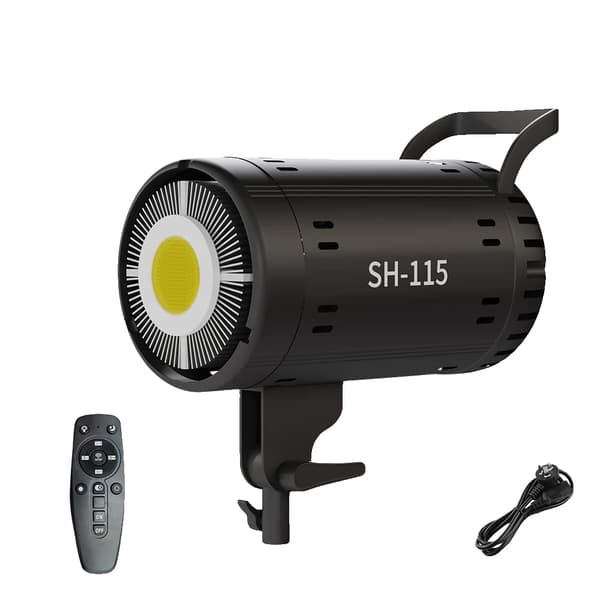 Fotografi Lys, Justerbar Lysstyrke, AC/DC Strømkilde, Kun 115W lampe
