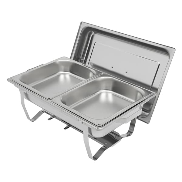 Chafing Dish, Rostfritt Stål, Buffé Catering Set, Två rutnät