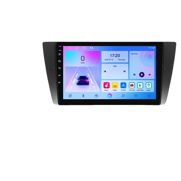 Multimedia Stereo, 9??Display, Kompatibel med 3 Serie 2006-12, Touch Screen, T2 CP-4Core-2G 32G