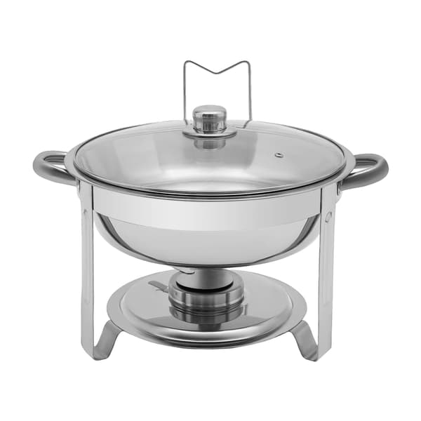 Chafing Dish, Stor Kapacitet, Värmebeständig, Silver