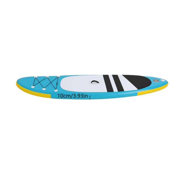 Oppustelig Paddle Board, Holdbar Konstruktion, Bærbar Design, Blå