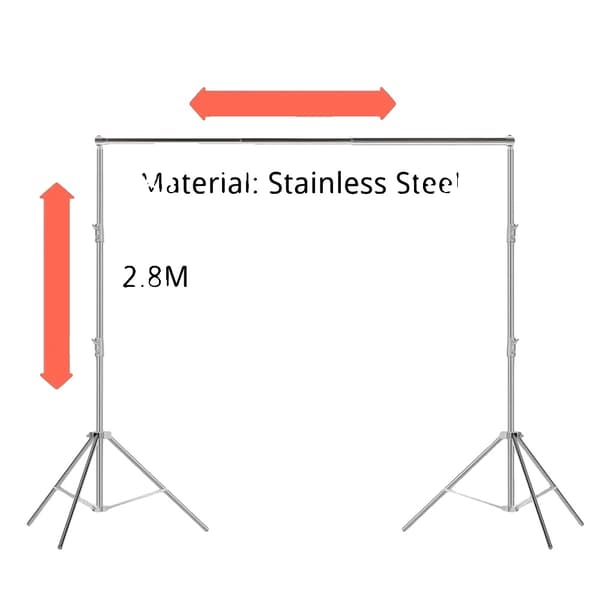 Teleskopisk Stang, Justerbar Længde, Robust Metal Konstruktion, 3M Kit 280A