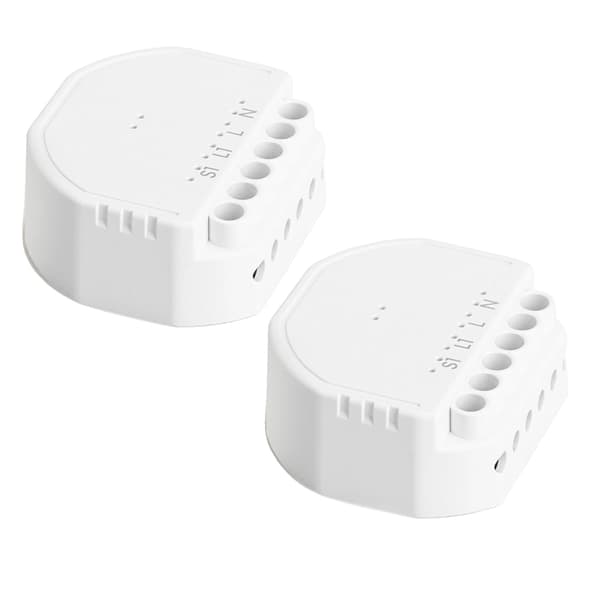 Smart Switch Modul, Röststyrning, Fjärråtkomst, 2 ENHET Med HomeKit