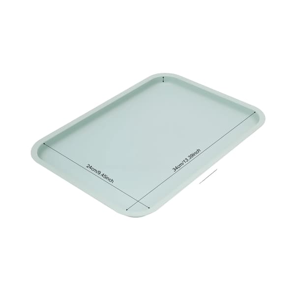 Serveringsfat, Antisklidande design, Diskmaskinssäker, Blå