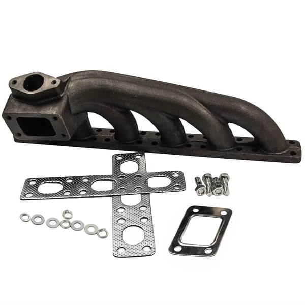 Afgasmanifold Kit til BMW E36 og E46, Støbejernskonstruktion, Forbedret Luftstrøm, Nem Installation