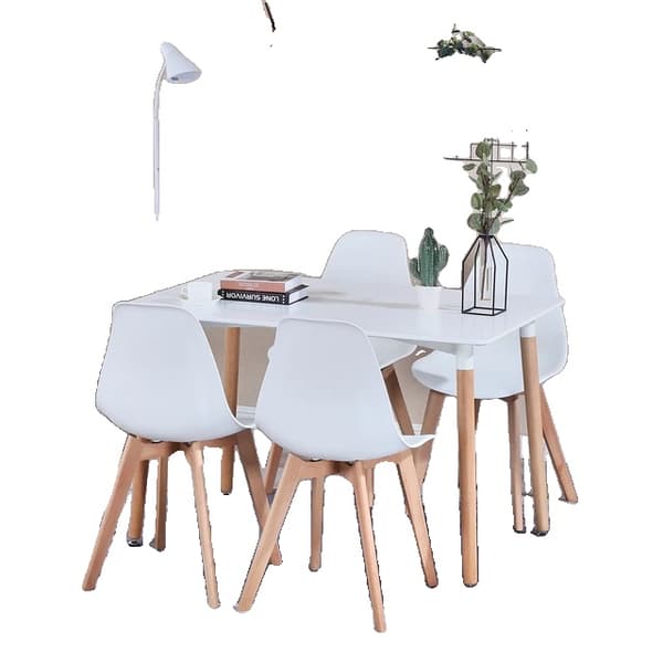 Matbordset, Ergonomiska Stolar, Modern Design, Vita bordset
